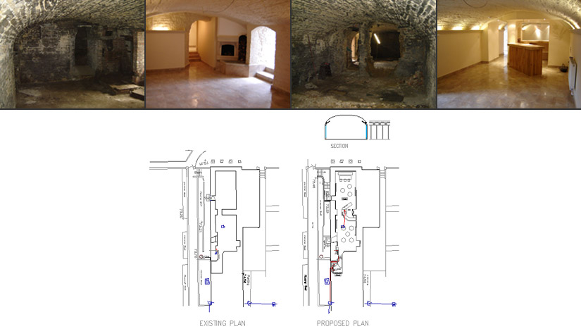 Laxton Hall Cellar Restoration