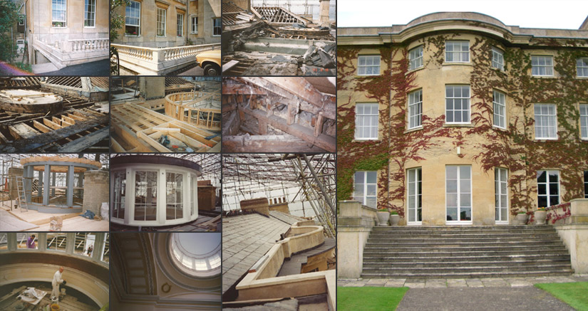 Laxton Hall Main House Historic Restoration